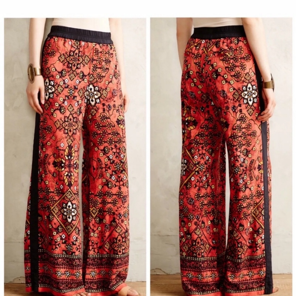 ANTHROPOLOGIE Lilka Zala Wide Flare pants